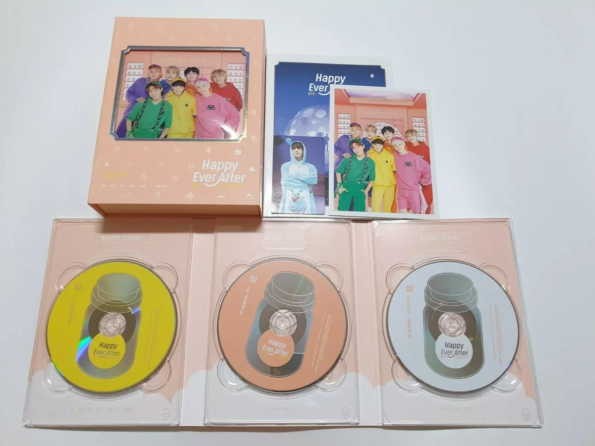 BTS 4th Muster Happy Ever After Official DVD Full Set V Photocard