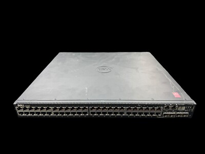 Dell N3048P 48-Port Gigabit Network PoE Switch W/ 1 PSU Module | eBay