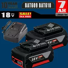 BAT609 For BOSCH 18V CORE 18 Volt 7.0 Ah High Performance Battery BAT618 Li-ion