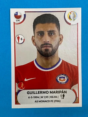 Figurine Panini Copa America 2021 CHI09 Guillermo Maripan CHILE