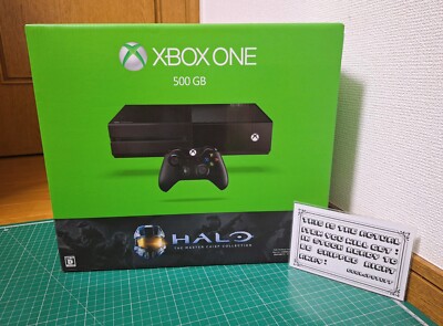 NEW Xbox One 500gb Console Microsoft Japan *SEALED LOWER PRICE