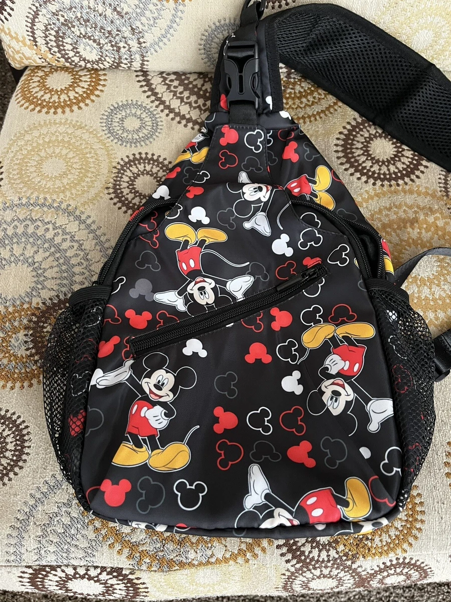 mickey mouse sling bag