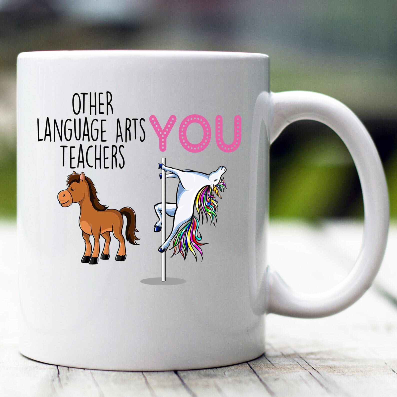 Language Arts Teacher Gift Language Arts Teacher Mug Language Arts Teacher Funny