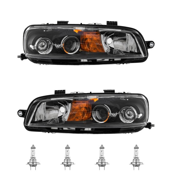 Scheinwerfer Set Rechts & Links H7/H7 FüR Fiat Punto 188_ 188AX Inkl. Lampen-image