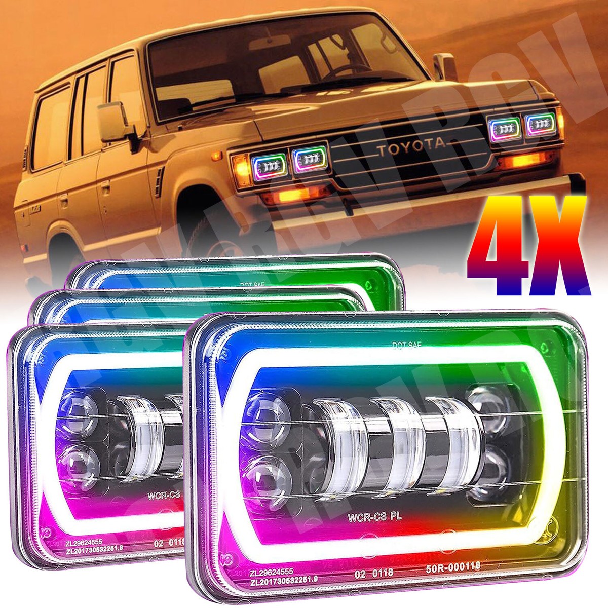 For FJ80 FZJ80 Toyota Landcruiser 60 80 Series 4X6
