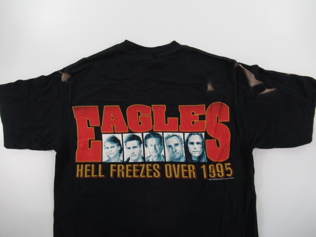 EAGLES HELL FREEZES OVER 1995 Tシャツ L 90s Original vintage 1995 Eagles Hell Freezes Over Tour Shirt