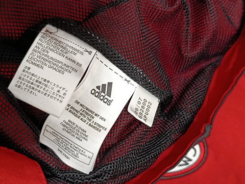 maglia calcio shirt Milan tracksuit 2007 track top Adidas FORMOTION TeamGeist - Foto 9 di 11