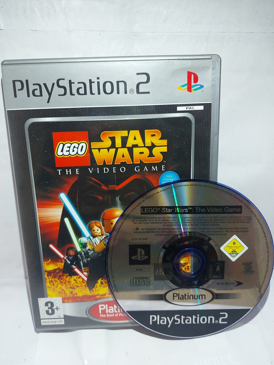 Lego Star Wars: The Video Game PS2 Platinum No Manual Tested