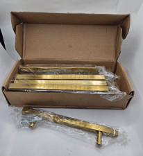  QTY 10 Gold Cupboard Handles 128mm 5inch Gold Kitchen Handles Gold