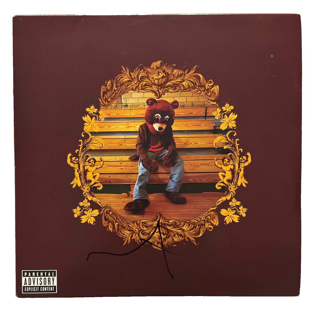 Kanye West The College Dropout Signed Autograph Vinyl LP Record