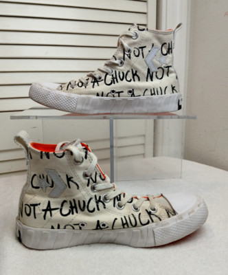 CONVERSE High Tops,Youth,Size 4,White,Not A CHUCK 70 HI,UNT1TL3D,Shoes,266514C