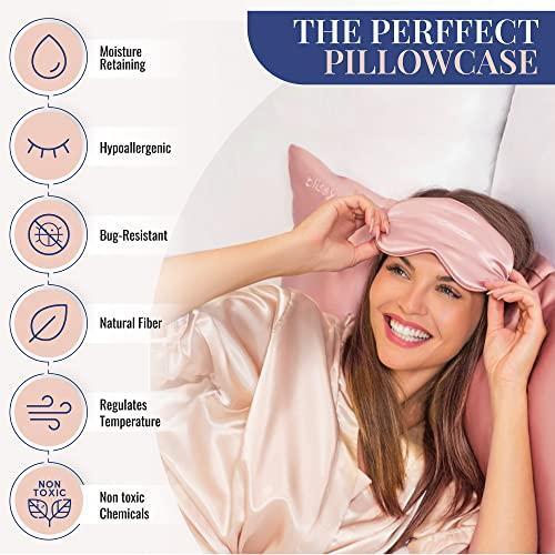 Blissy Silk Pillowcase 100 Pure Mulberry Silk 22 Momme 6A High