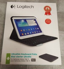 Logitech Ultrathin Keyboard Folio for 10.1-Inch Samsung Galaxy Tab 3. New