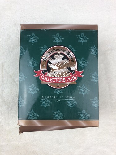 1997 Anheuser Busch Collectors Club Membership "Pride and Tradition" Stein CB5