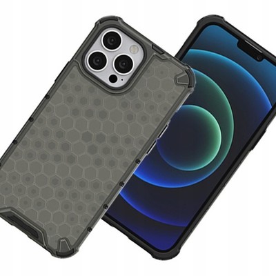 HURTEL HONEYCOMB ARMOR CASE FÜR IPHONE 13 PRO MIT GEL-RAHMEN LANGLEBIG