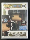 Once Piece Portgas D Ace Funko Pop Animation #2130 Little Things Exclusive
