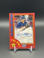 2019 Topps 1984 Topps All-Stars RED PARALLEL AUTO /25 Chris Sale #84AS-CS