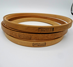 (3) Vintage Duchess Felt Lined Wooden Embroidery Hoop Smoke & Pet Free