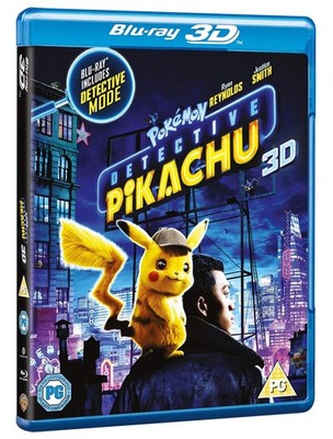 POKEMON DETECTIVE PIKACHU 3D (BLU-RAY) NEW!!!New