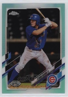 2021 Topps Pro Debut Chrome Aqua Refractor 23/75 Ethan Hearn #PDC-121 00jz