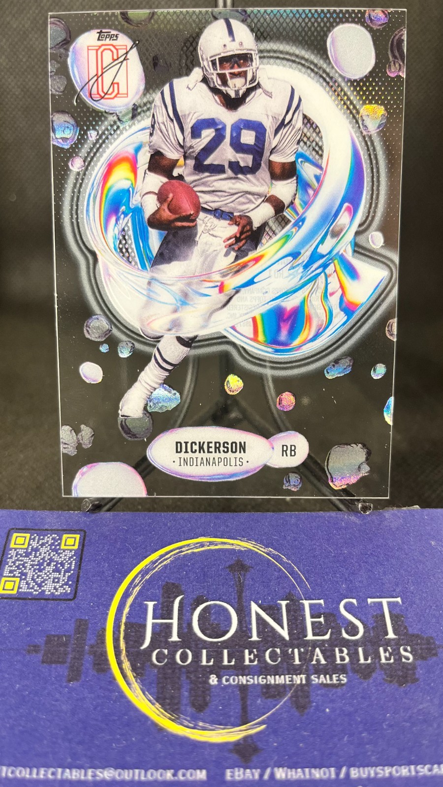 Eric Dickerson - 2024 Topps Signature Class Fluidity SP #F-20
