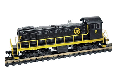 US Steel Alco S-2 Diesel Locomotive #5 DCC Ready Atlas Silver 40005708 N Scale