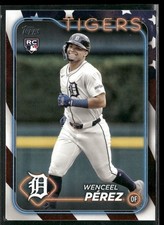 2024 Topps Update #US233 Wenceel Perez Independence Day #/76
