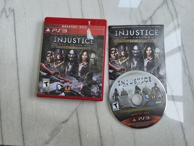 Injustice Gos Amoung Us Ultimate Edition Ps3/ TESTED&WORKING ORDER!!
