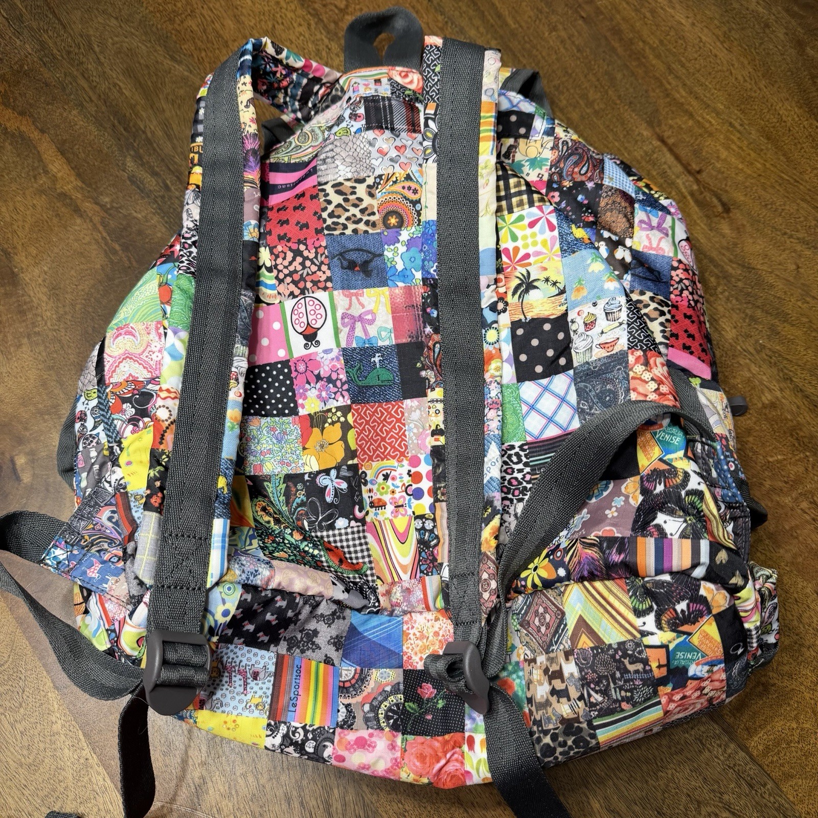 Lesportsac Patchwork Lepatch 40th Backpack Satche… - image 5