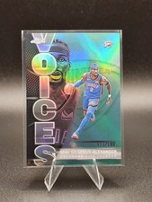 Shai Gilgeous-Alexander - 2025-26 Topps Chrome Voices Insert Aqua Refractor /199