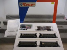 Roco Spur H0 43048 Zugset Personenzug der DRG mit Elektrolok E 32 Analog in OVP