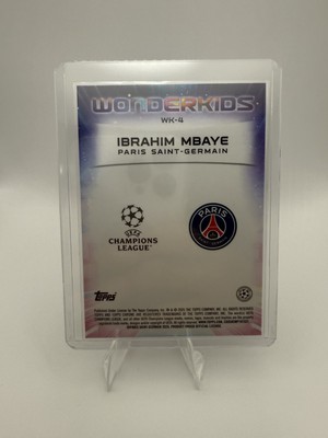 2024-25 Topps Chrome UEFA Club Competitions Ibrahim Mbaye RC