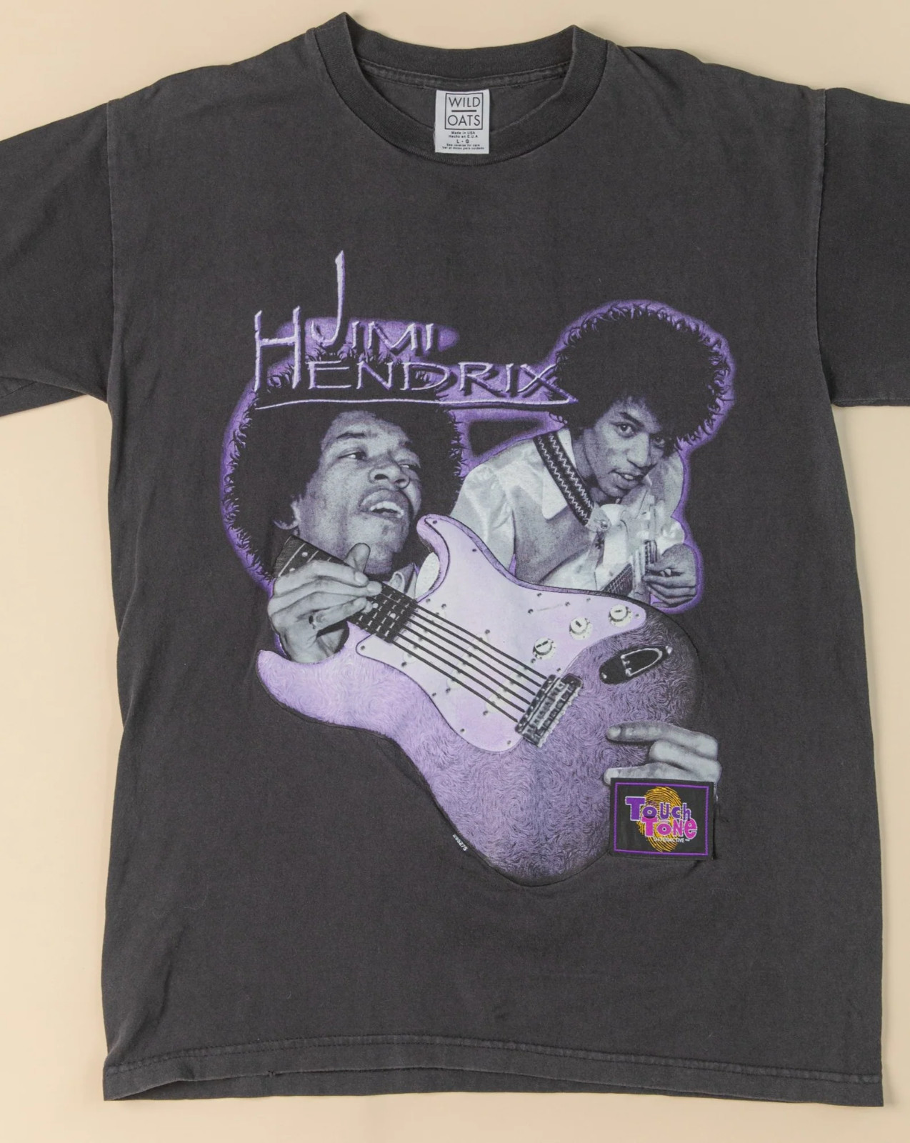 Rare Jimi Hendrix 1990 Black color Unisex Shirt All Size R454