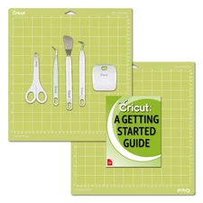 Cricut StandardGrip 12x12 Machine 2 Cutting Mats, Tool Kit, Beginner eGuide