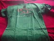 Vintage Jaguar F1 Racing Car Men's GREEN T Shirt Size Medium 2003 Leaping Cat