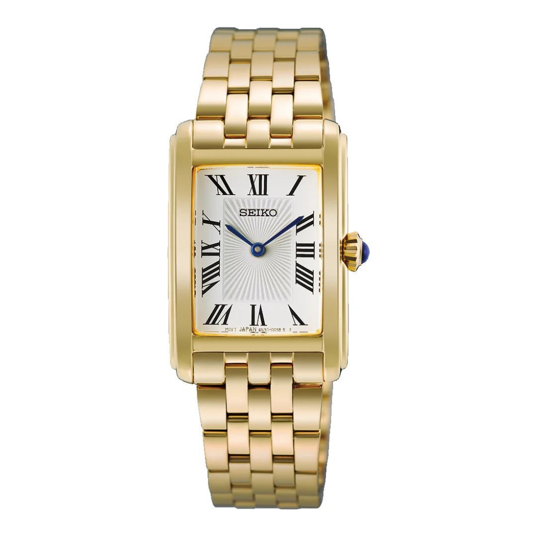 Seiko Uhr Quarz Quarz Damen HGG001P1, Bicolor Edelstahl, Christ - Image 3