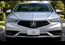 Acura-new Stainless Steel Mirror Finished License Plate - Acura Emblem Attached Acura-new Stainless Steel Mirror Finished License Plate - Acura Emblem Attached