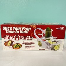 Slice O Matic  Telebrands  Chop  Dice  Slice Fruit Vegetable  Food Multi Slicer