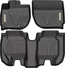 3D Floor Mats Set for 2016-22 Honda HR-V HRV All Weather TPE Rubber Floor Liner