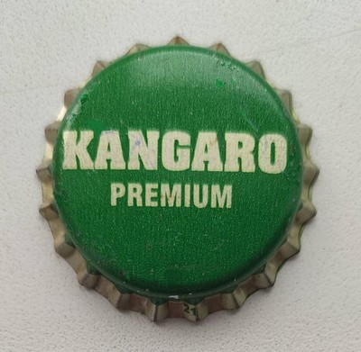 One UNUSED Beer Cap from INDIA, KANGARO Brand Very Good Kronkorken Chapas Tapon