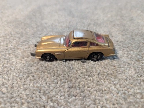 Corgi Toys James Bond Aston Martin DB5 Gold With Red Interior Vintage Car