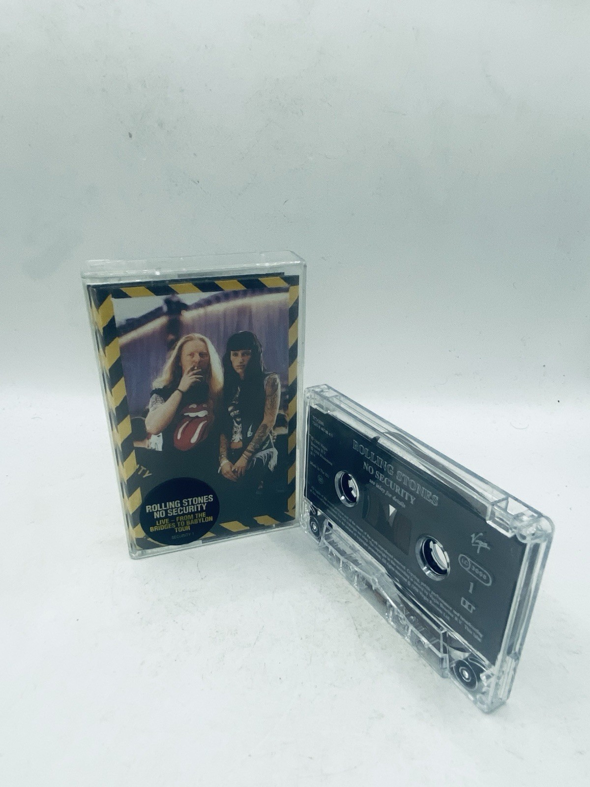Rolling Stones - No Security  Live - From The Bridges To Babylon Cassette Tape