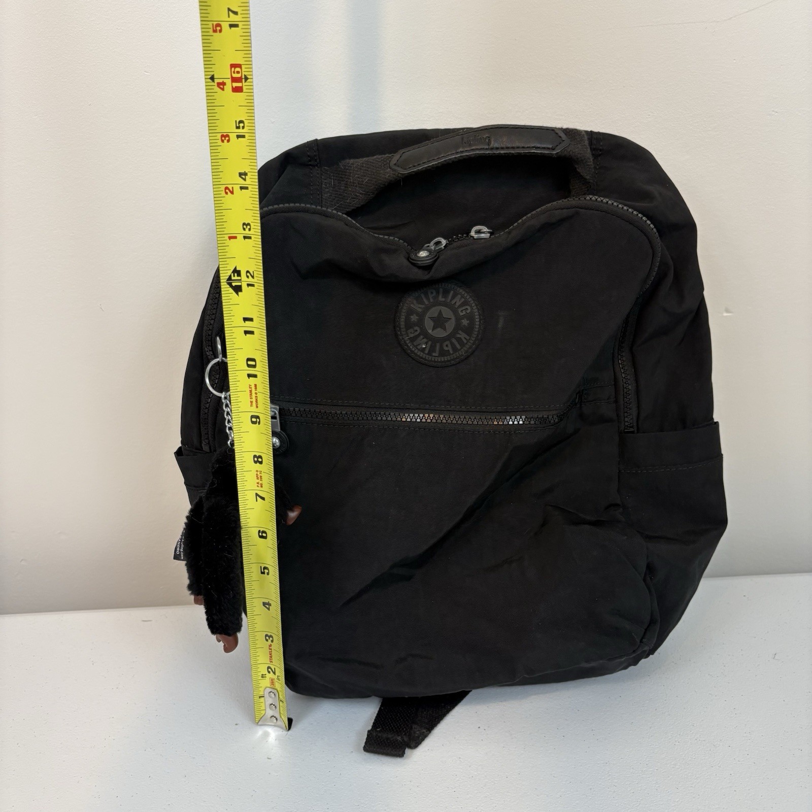 Kipling Backpack with Gorilla keychain Laptop Sle… - image 2