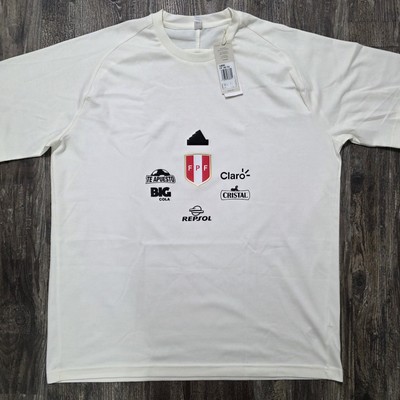 2024 Adidas ZNE Peru Soccer Tshirt Men L Guerrero Farfan Cubillas