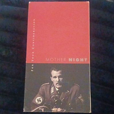 Mother Night VHS FYC Screener 1996 Fine Line Nick Nolte Kurt Vonnegut