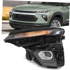 Left LED Projector Headlight Assembly LH Driver Side w/ Halogen Turn Signal
