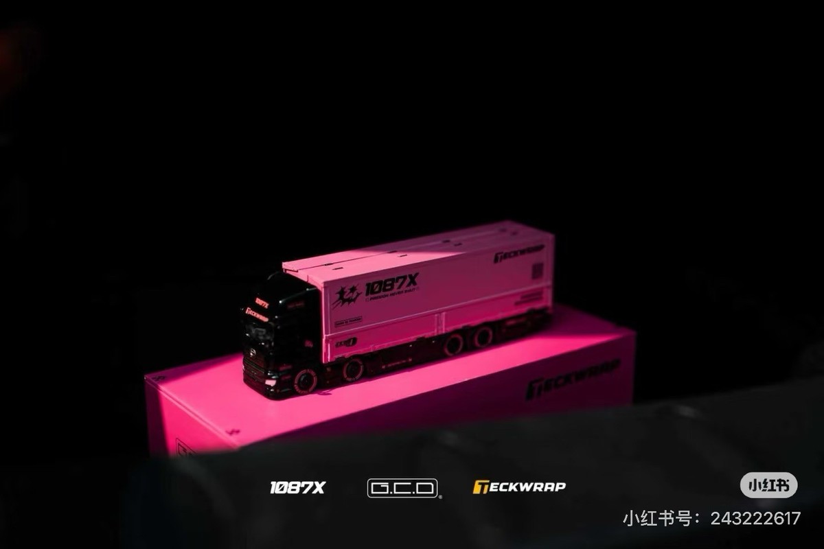 1/64 GCD GT Show Limited HINO 700 Transport Truck 1087X TECKWRAP
