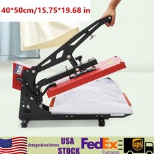 40*50cm Clamshell  Open Heat Press Machine with Slide Out Function Heavy