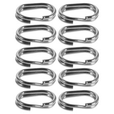 100 Pcs Pendant Jewelry Connector Double Open Jump Rings Connectors