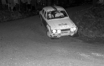 Erik Aaby Per Odvar Nyborg Ford Escort RS1600 RAC Rally November 2- Old Photo 13